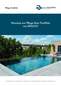 Pflegeanleitung Gewebefolie Cover